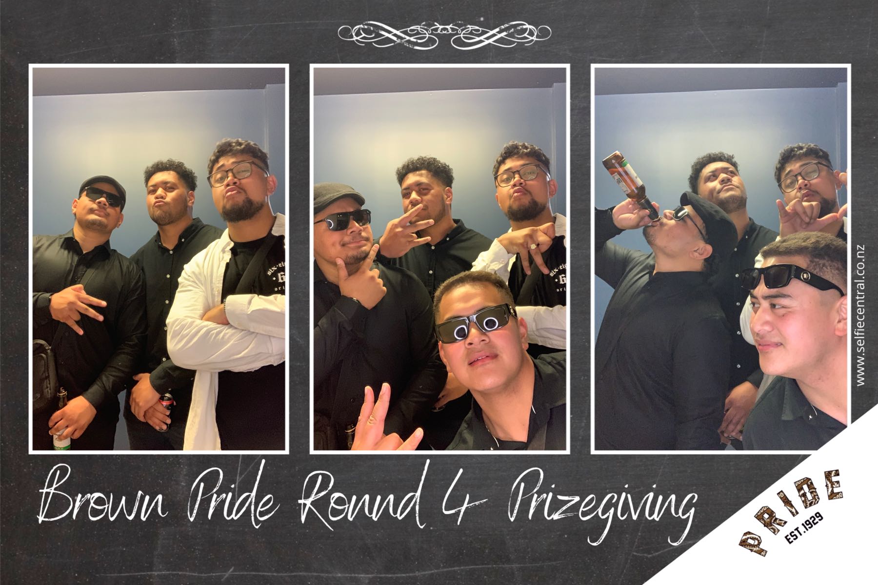 Brown Pride Round 4 Prize Giving | View more photos from the event at gallery.photobooth.co.nz/u/SelfieCentral/Brown-Pride-Round-4-Prize-Giving